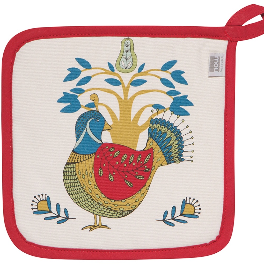 Now Designs Twelve Days of Christmas Potholder 2Pc